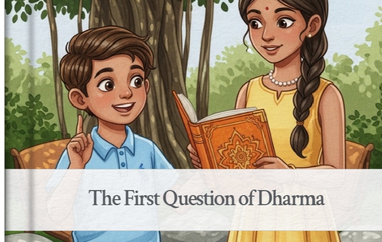 Thumbnail for The first question of Dharma 