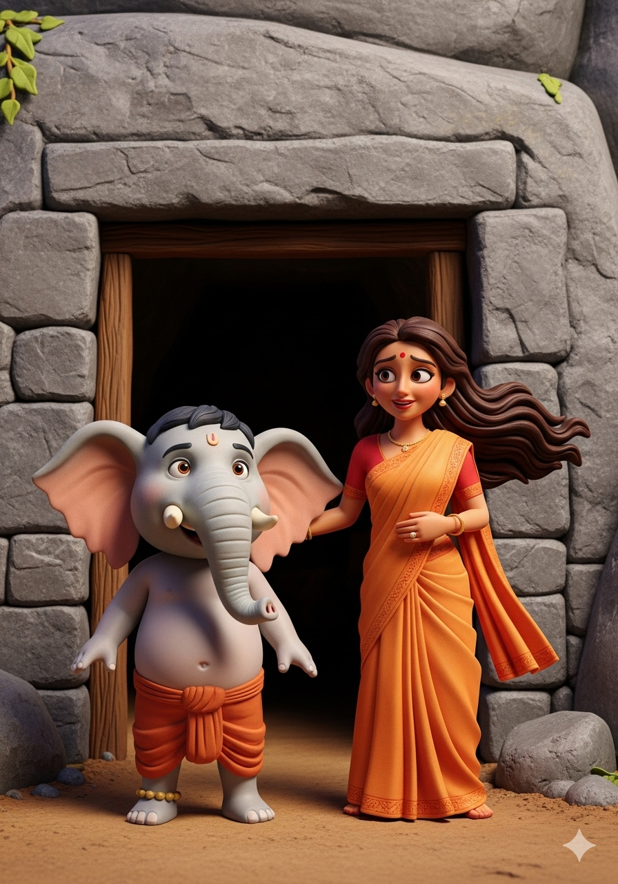 Thumbnail for The Birth of Ganesha 