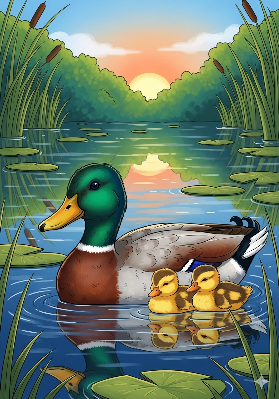 Thumbnail for A Day with Quilla and Her Ducklings