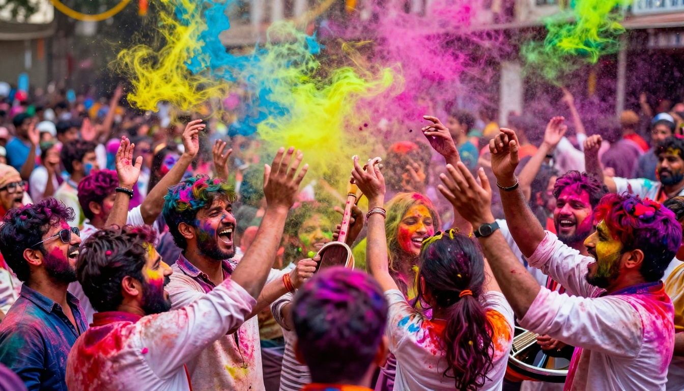 Cover Art for Holi Day, Let’s Play!